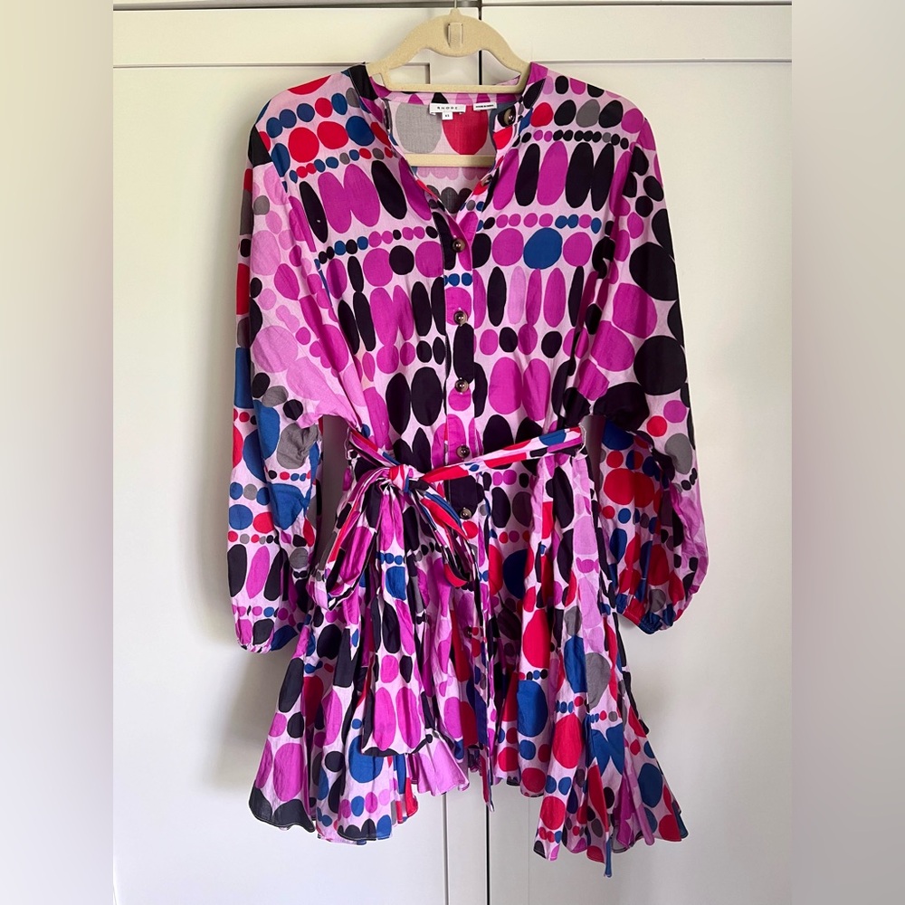 Rhode Resort Emma dress Sz XS with belt
